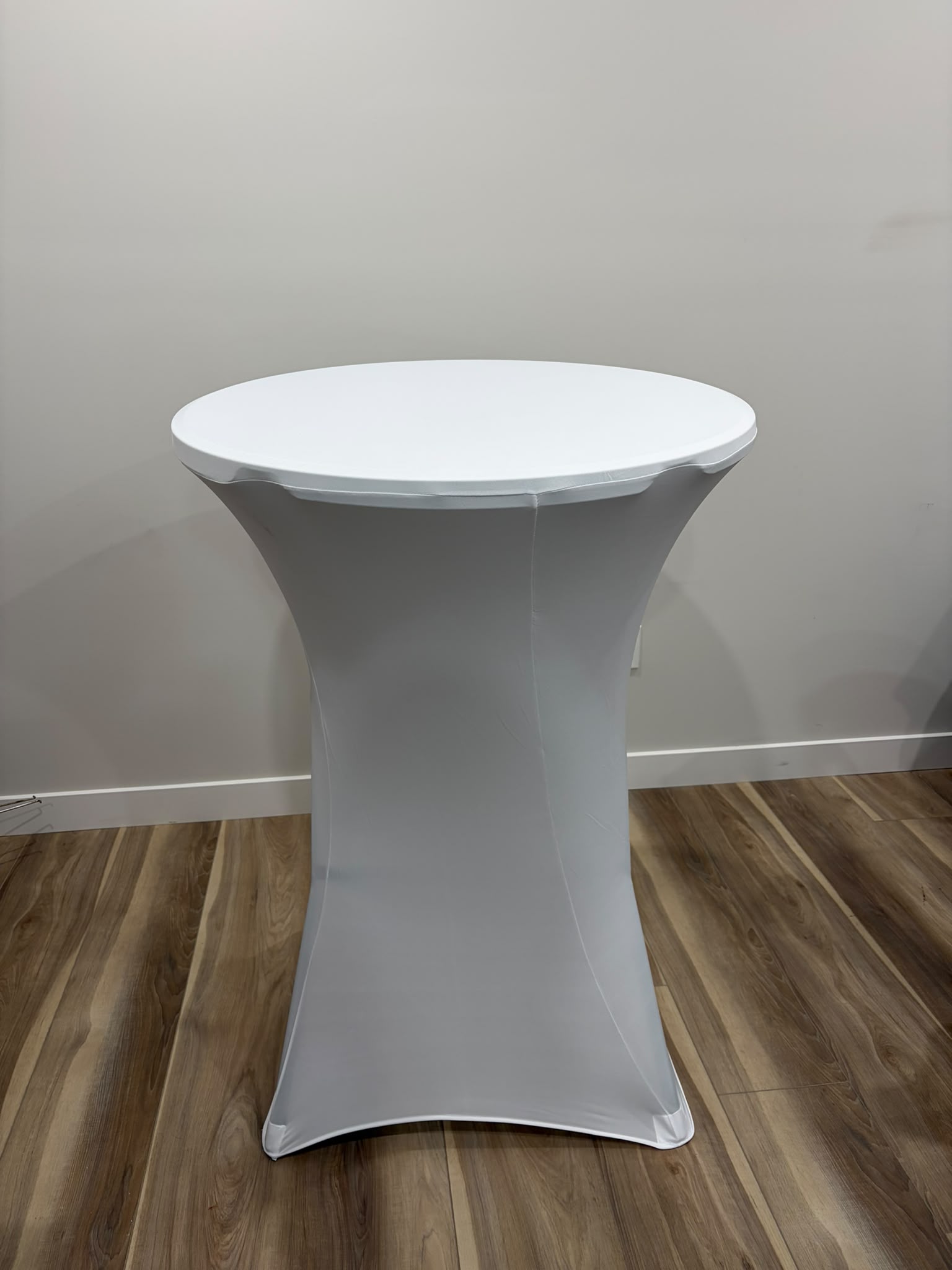 Bar Table with Spandex Cover